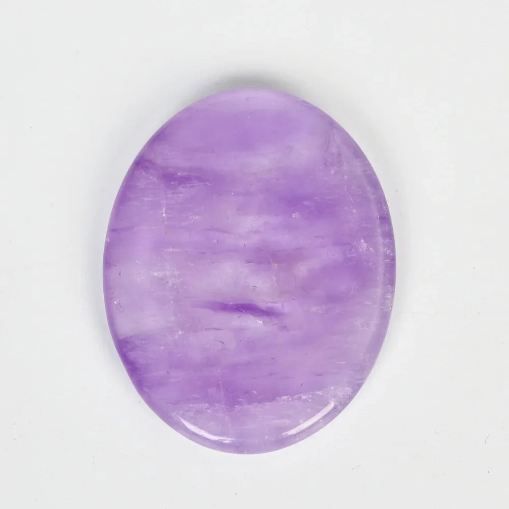 Amethyst Worry Stone