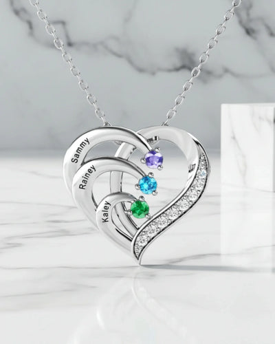 Personalised Heart Necklaces