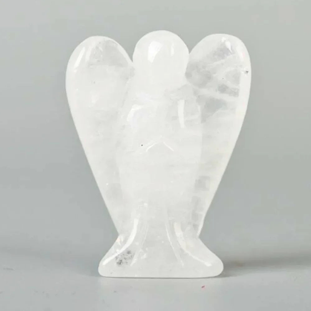 clear quartz angel