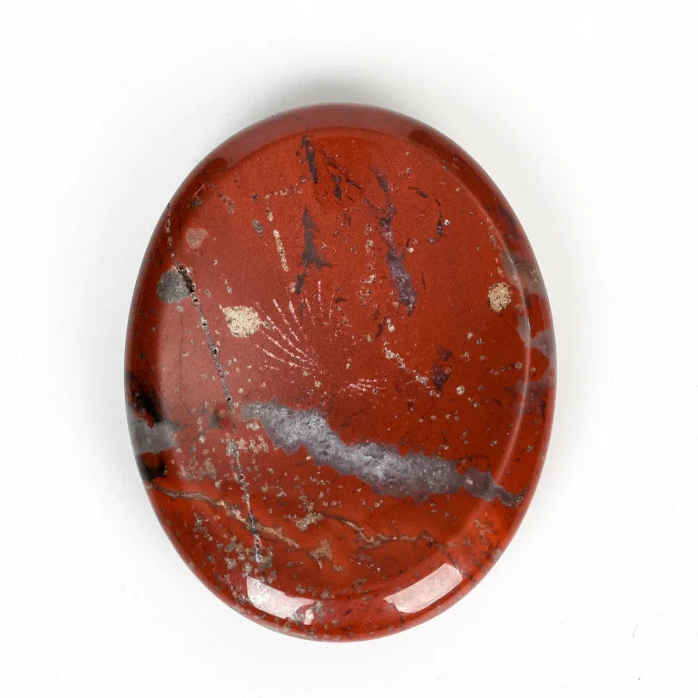 Red Jasper Worry Stone
